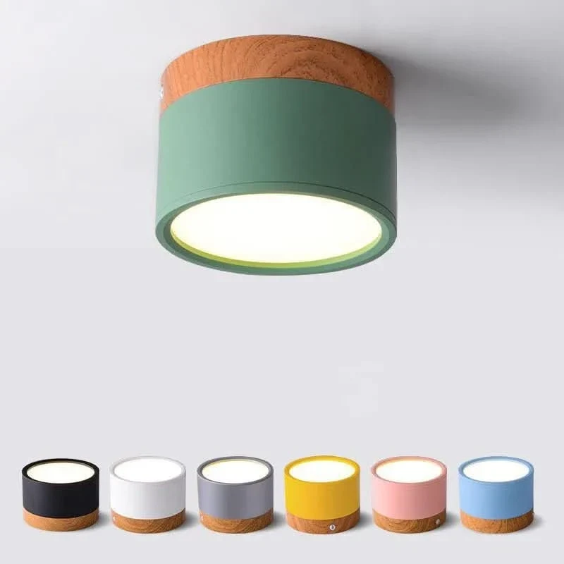 Dimmable LED Ceiling Light in Aluminum Housing, 9 to 18 W, Three Color Temperatures, view 5