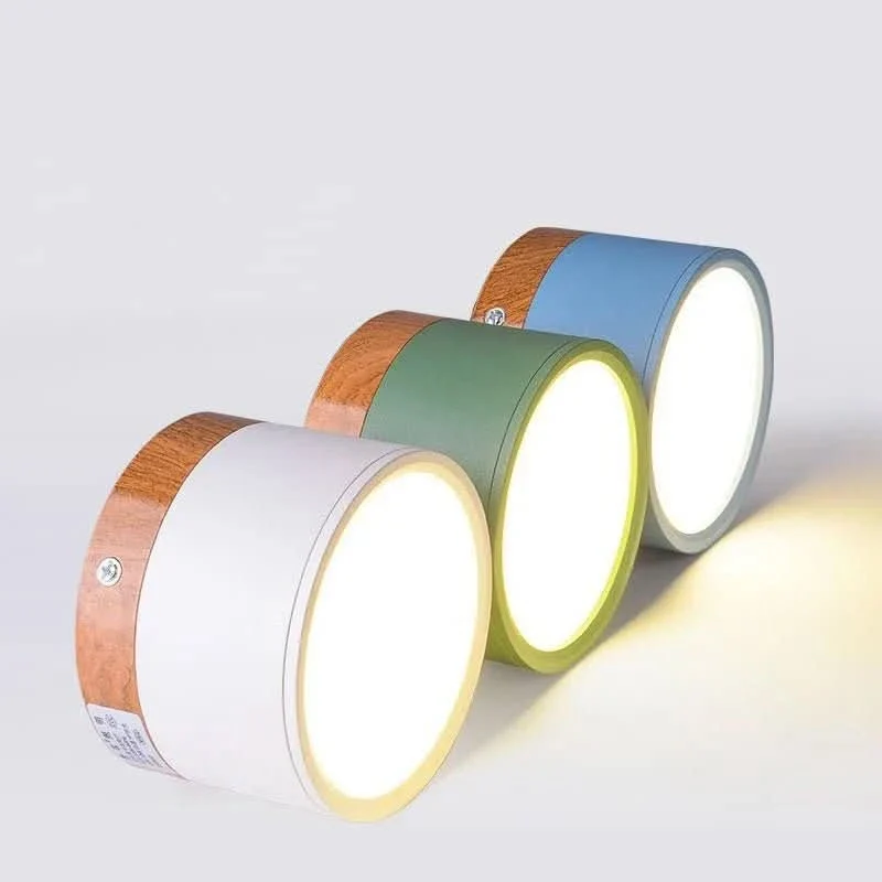 Dimmable LED Ceiling Light in Aluminum Housing, 9 to 18 W, Three Color Temperatures, view 6