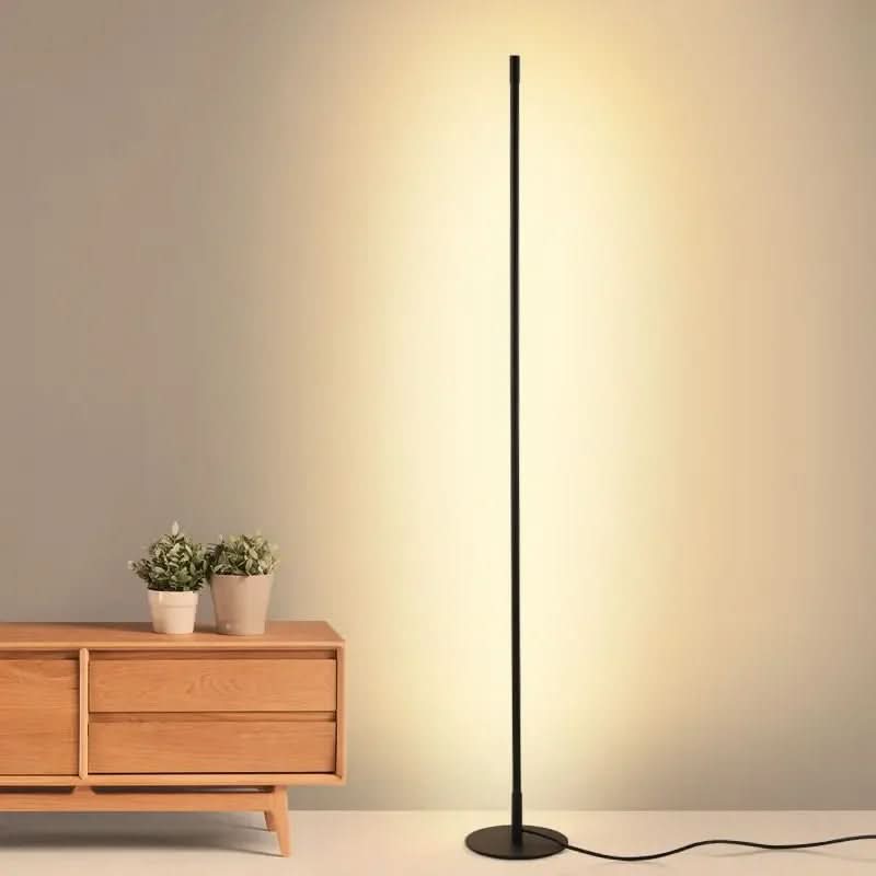 Dimmable Metal Floor Lamp with Warm White LED Light for Reading Nooks, view 4