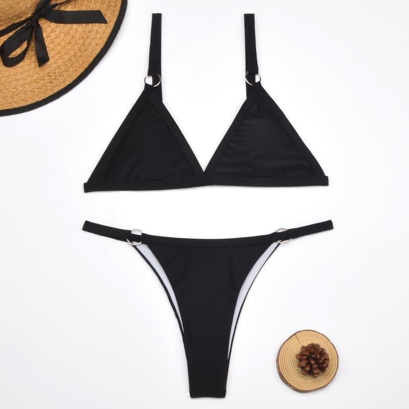 Summer | Women's Adjustable Triangle Bikini Set