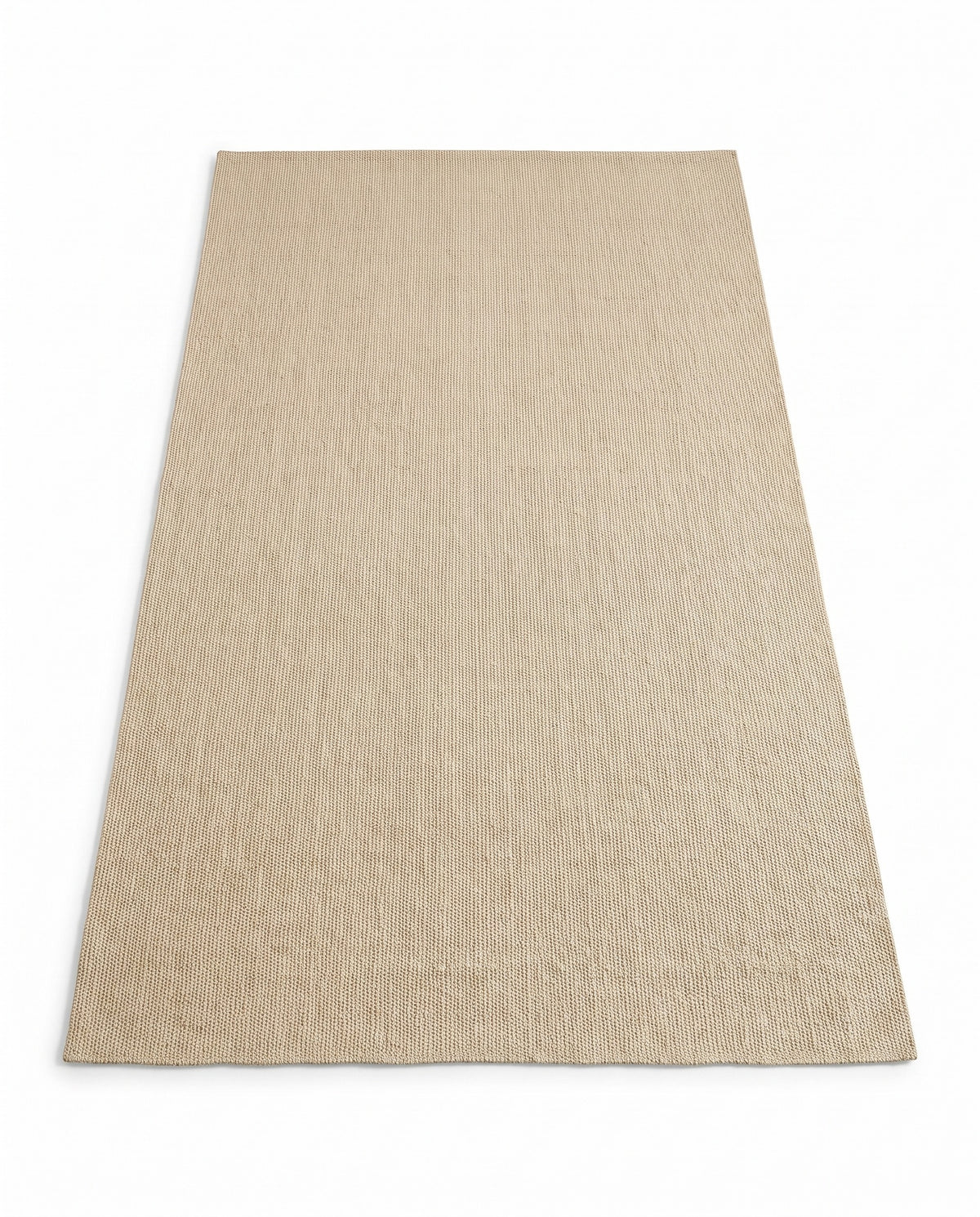 Easy Clean Rug Minimalist Natural Jute Durable Non-Slip Pet-Frie | Indoor Use, 2-9ft