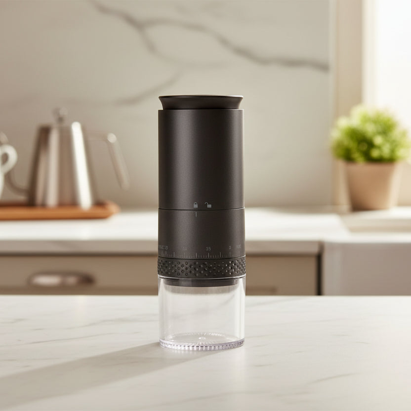 Electric Coffee Grinder with 38 Grind Settings, Rechargeable Battery and USB-C, view 2