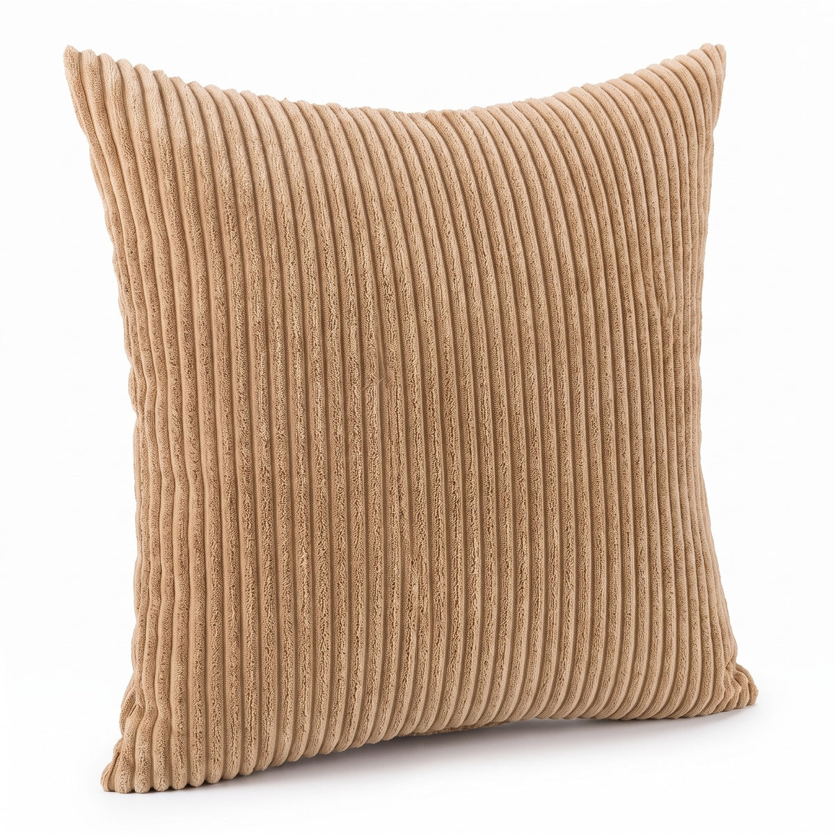 Striped Corduroy Cushion Cover | Soft Ribbed, 12-24in