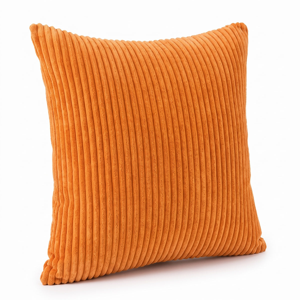 Striped Corduroy Cushion Cover | Soft Ribbed, 12-24in