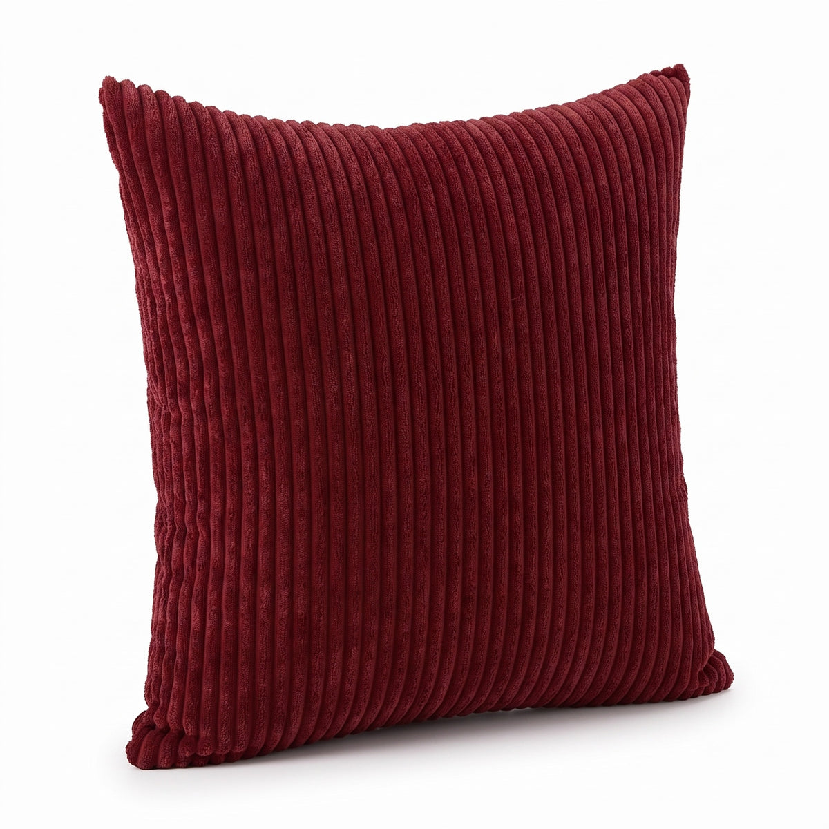 Striped Corduroy Cushion Cover | Soft Ribbed, 12-24in