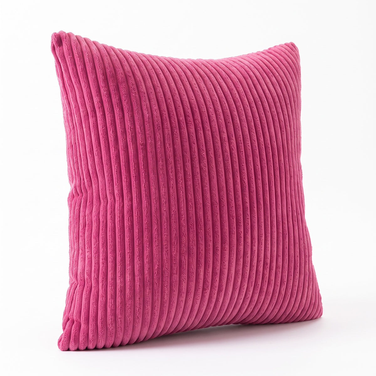 Striped Corduroy Cushion Cover | Soft Ribbed, 12-24in