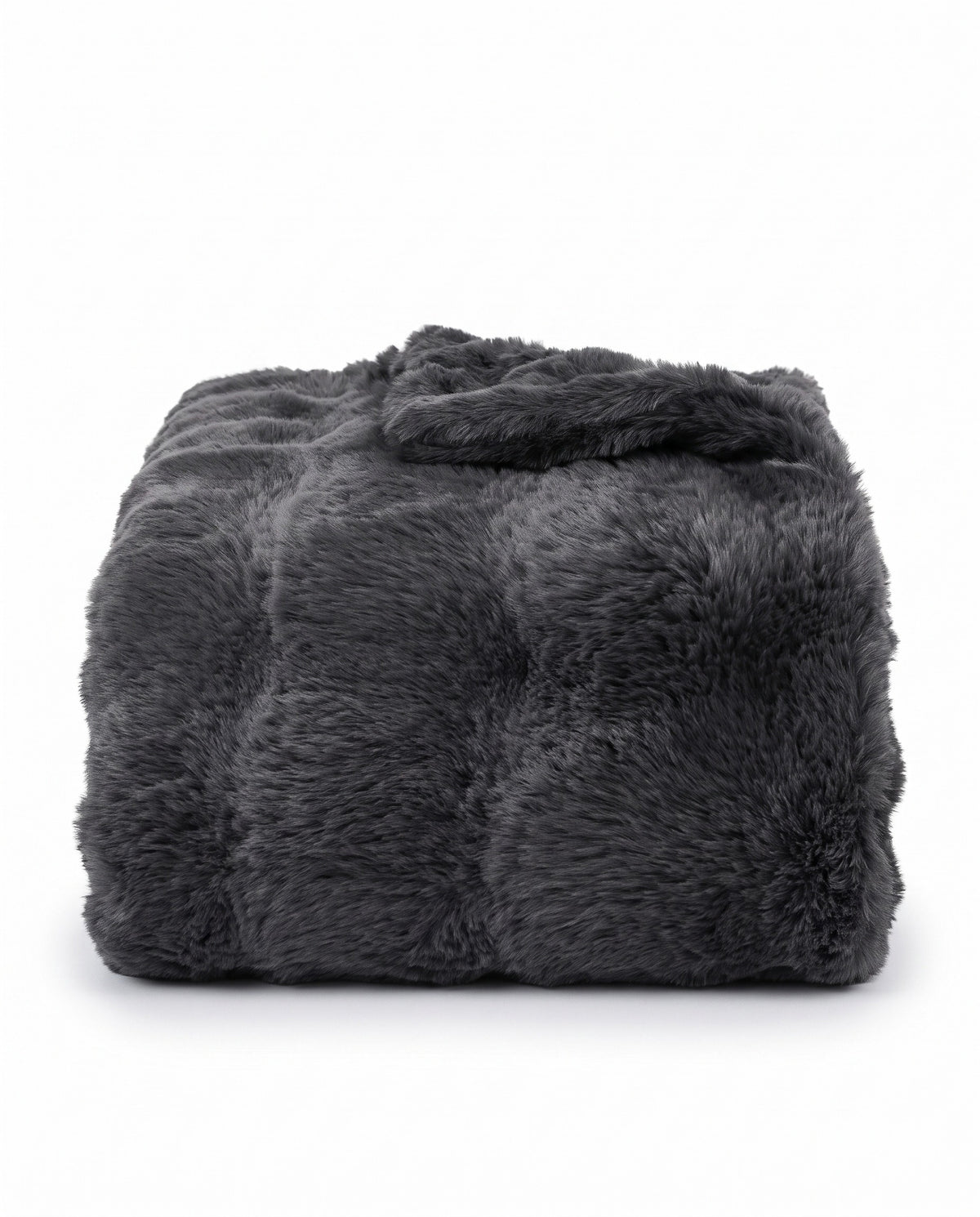 Faux Fur Throw Pillow Cover | Soft Warm Handfeel, 18in