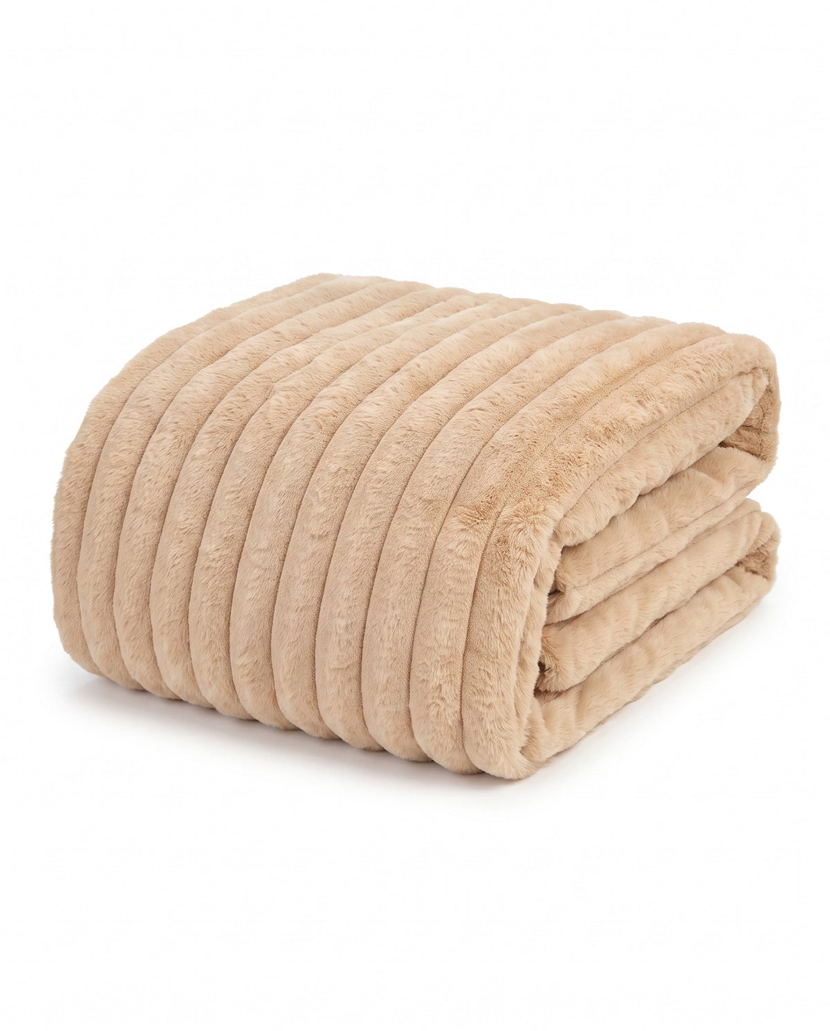 Faux Fur Throw Pillow Cover | Soft Warm Handfeel, 18in