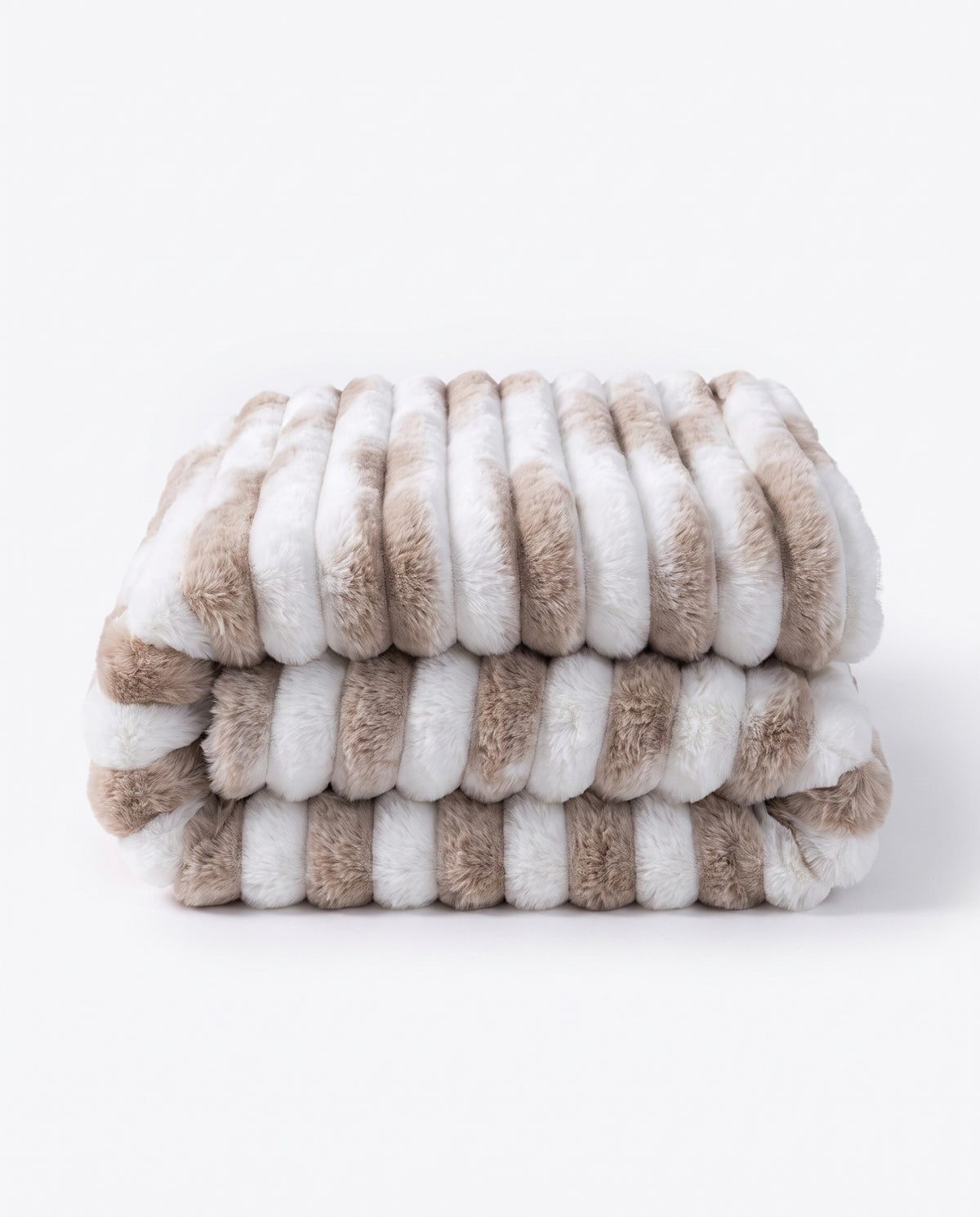 Faux Fur Throw Pillow Cover | Soft Warm Handfeel, 18in