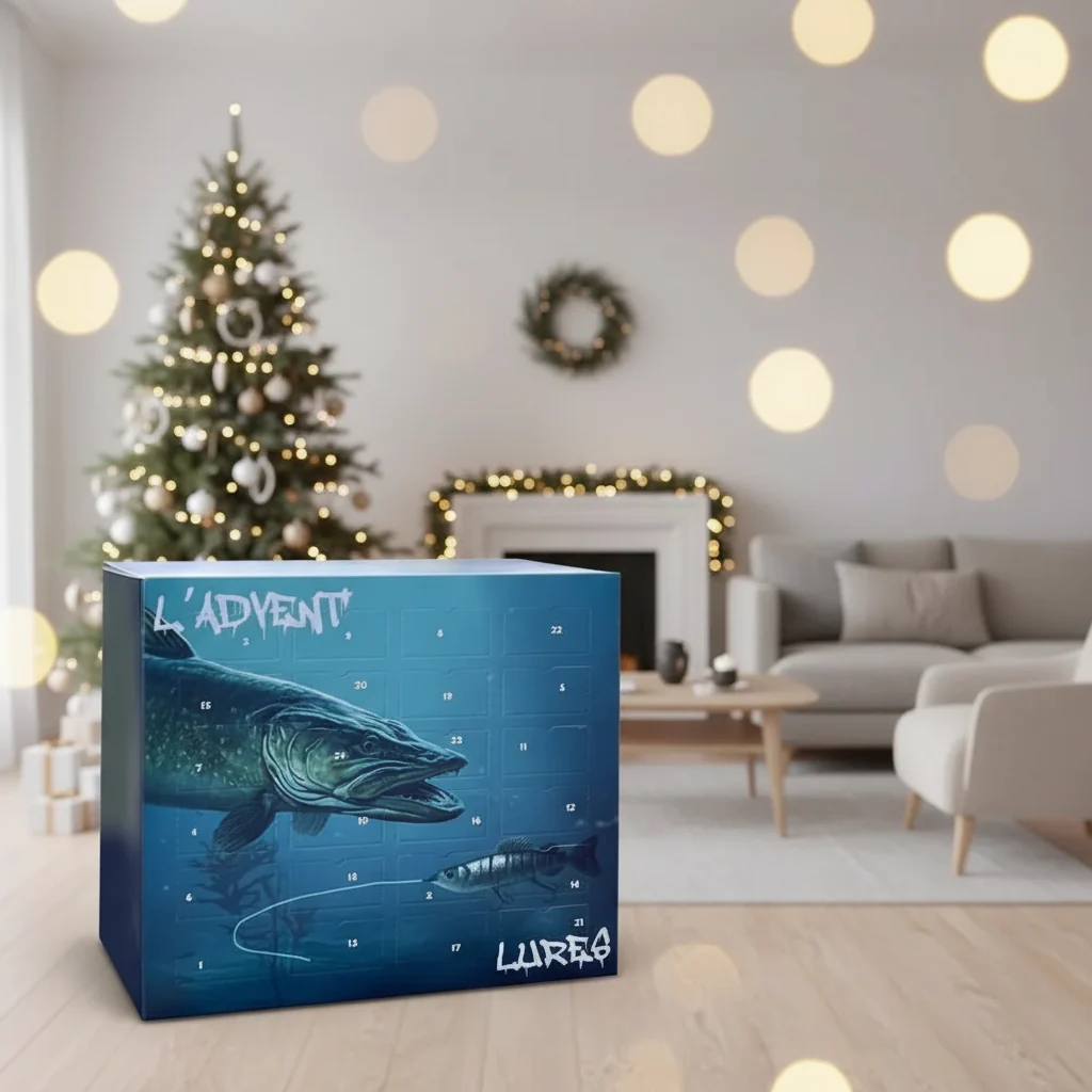 Fishing Advent Calendar with 24 Lures for Freshwater and Saltwater, view 3