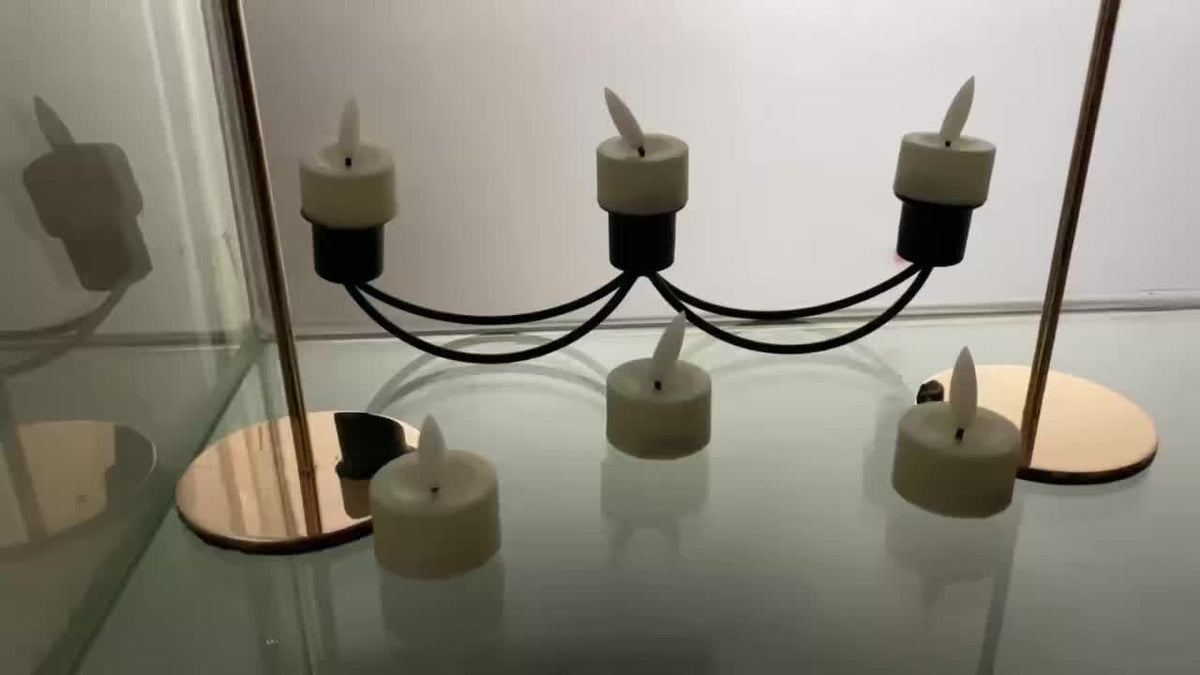 Flameless LED Tea Lights with Remote and Timer, Set of 6 or 12, view 11
