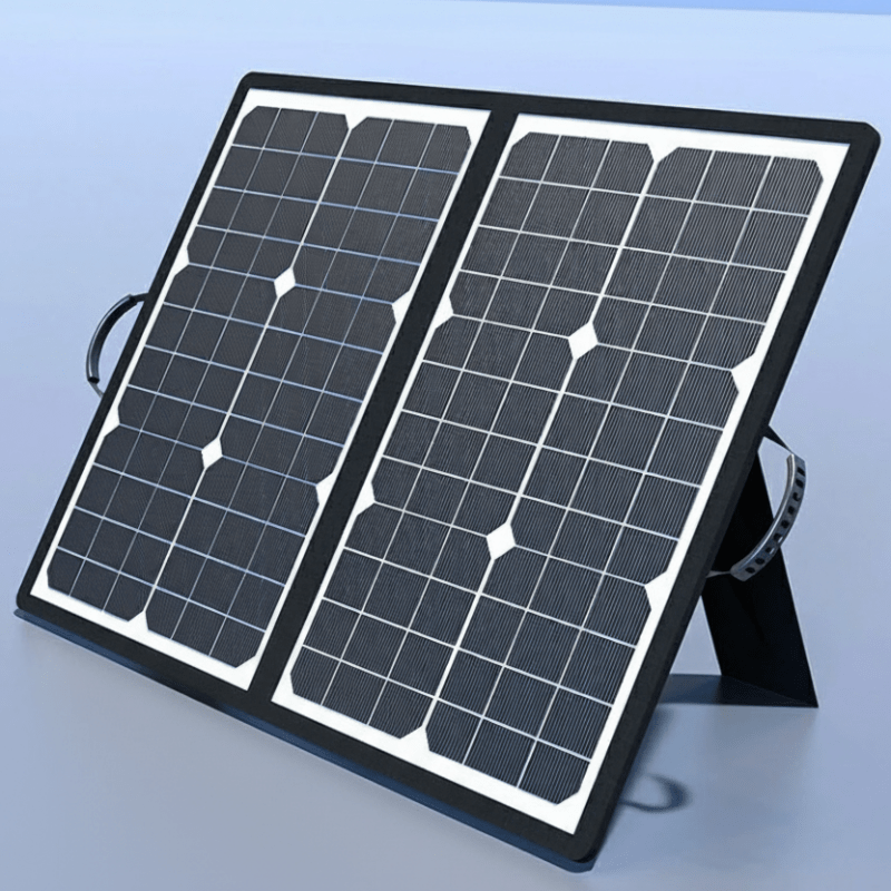 Foldable 40W Solar Panel with MPPT Charge Controller and Four Output Ports, view 7