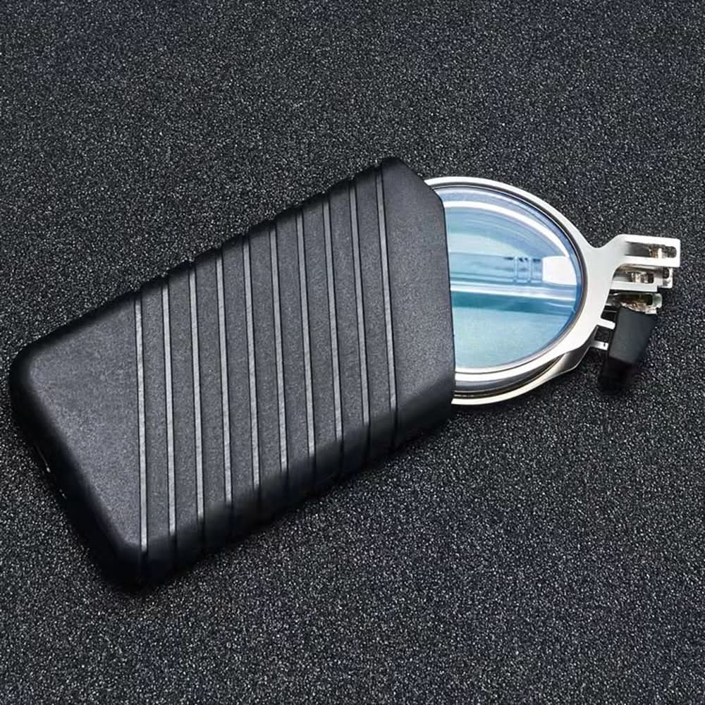 Foldable Reading Glasses Under 0.7 oz with Blue Light Filter and Case, view 7