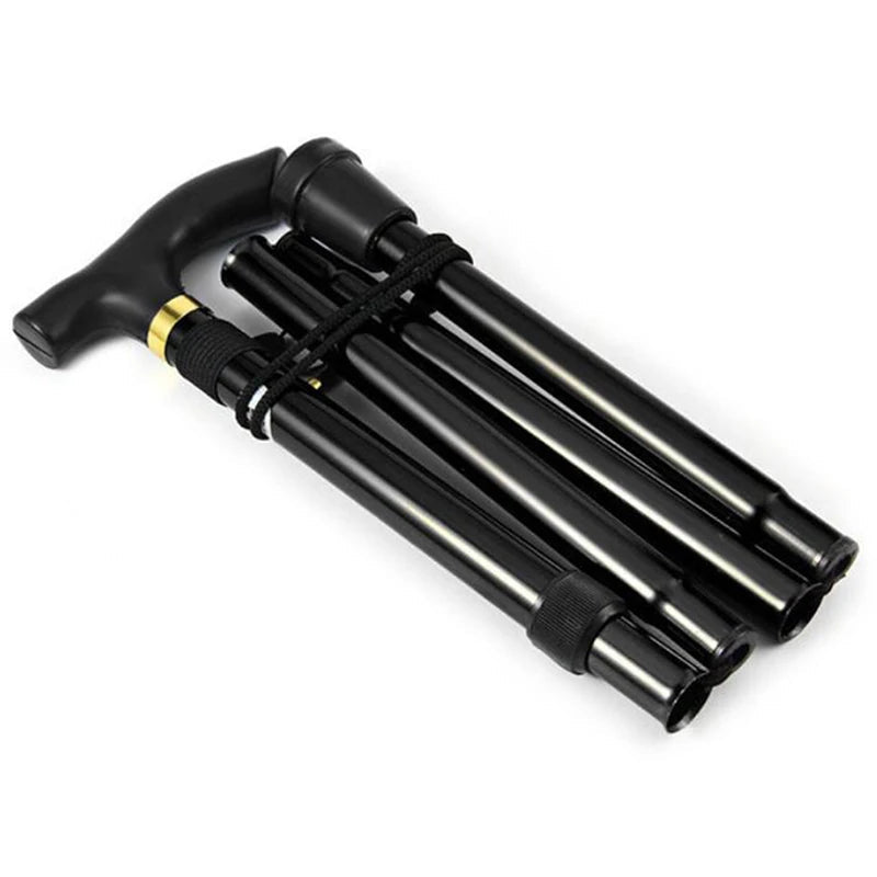 Folding Aluminum Walking Cane in Five Colors, 32.7 in Extended, view 8