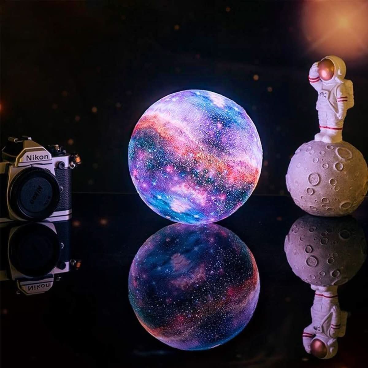 Galaxy Night Light with Dimmable Colors and Remote Control in Four Sizes, view 2