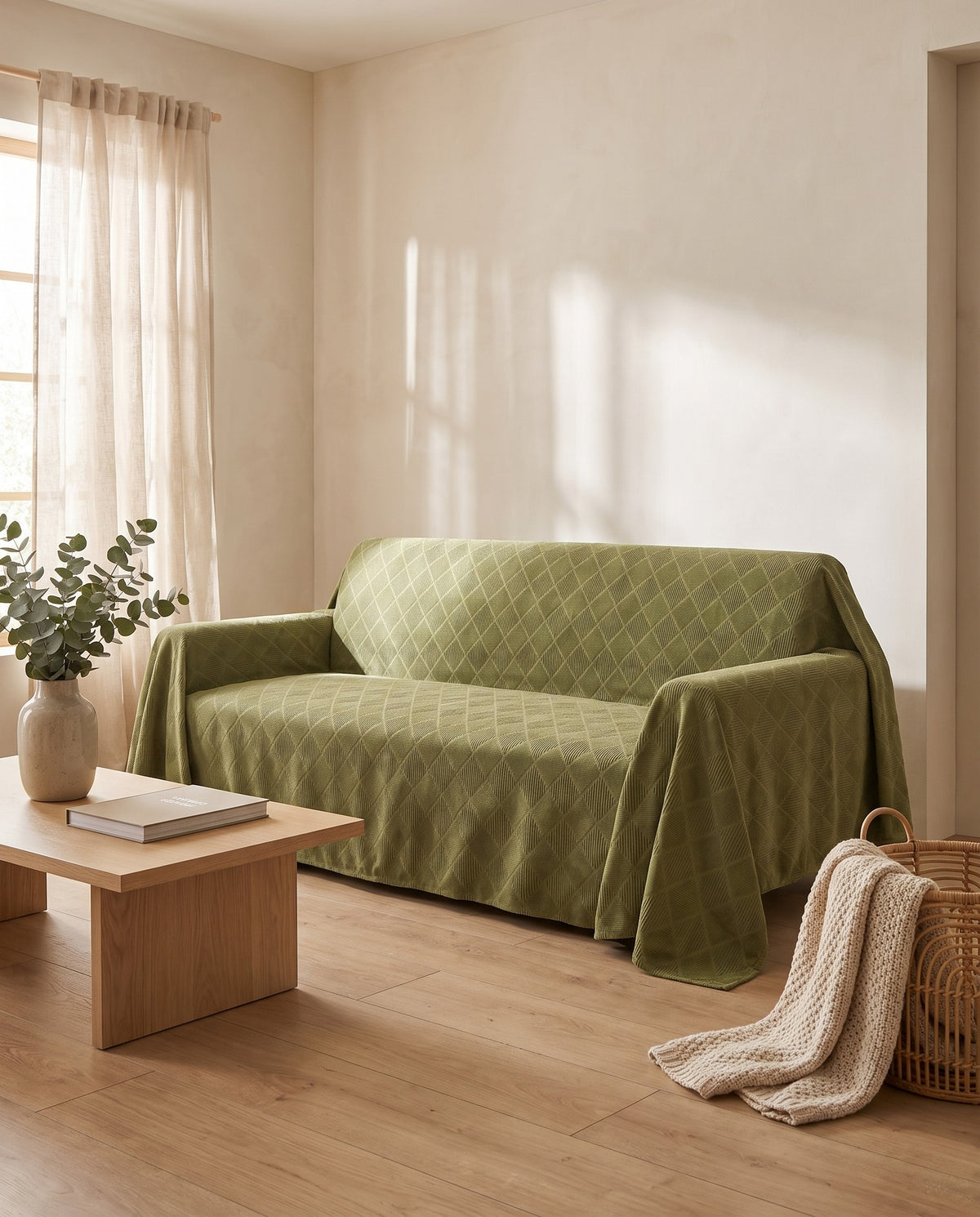 Hidden Gem Sofa Cover | Pet Friendly, 71-165in