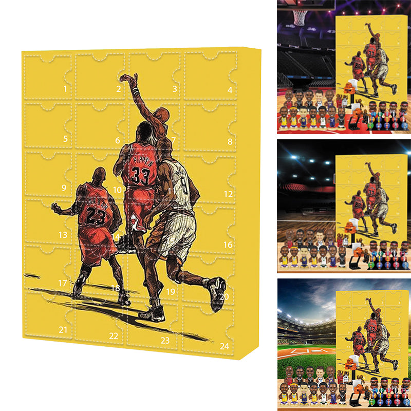 Basketball Advent Calendar by HoopCrest: Daily Holiday Surprises