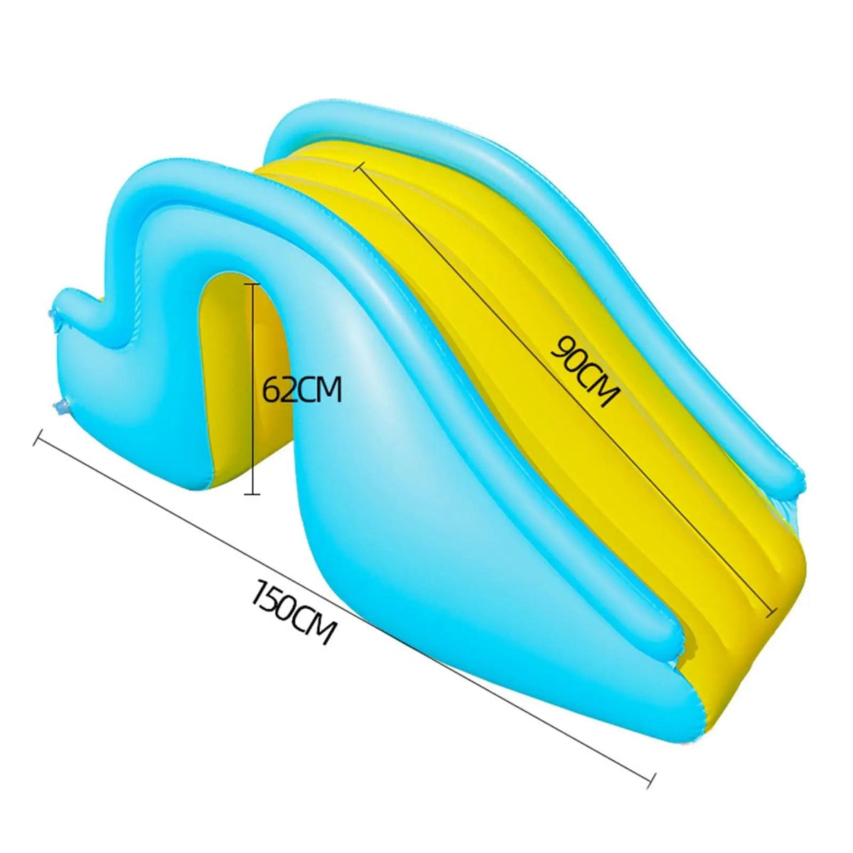 Inflatable Water Slide for Kids Ages 3 to 8, About 71 x 35 Inch, view 4