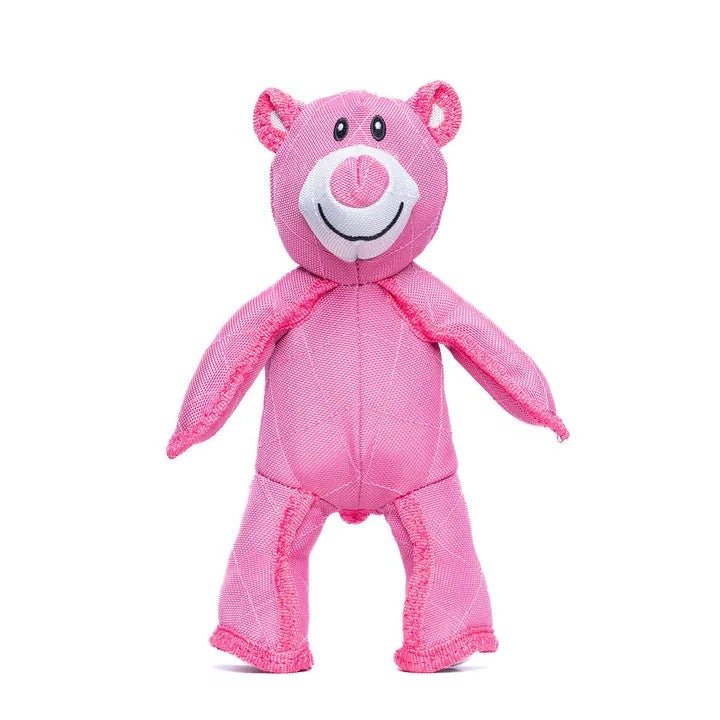 Interactive Plush Dog Toy for Fetch and Chew Play, in Pink and Blue, view 2
