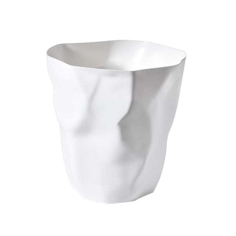 Irregular Shape Trash Can in Polypropylene, 10.2 x 10.6 Inch, view 6