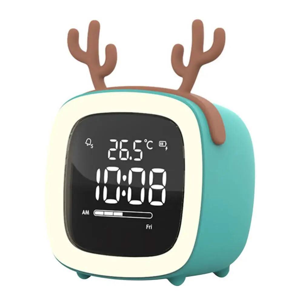 Kids Alarm Clock with Built-In Night Light and Energy Saving LED, view 16