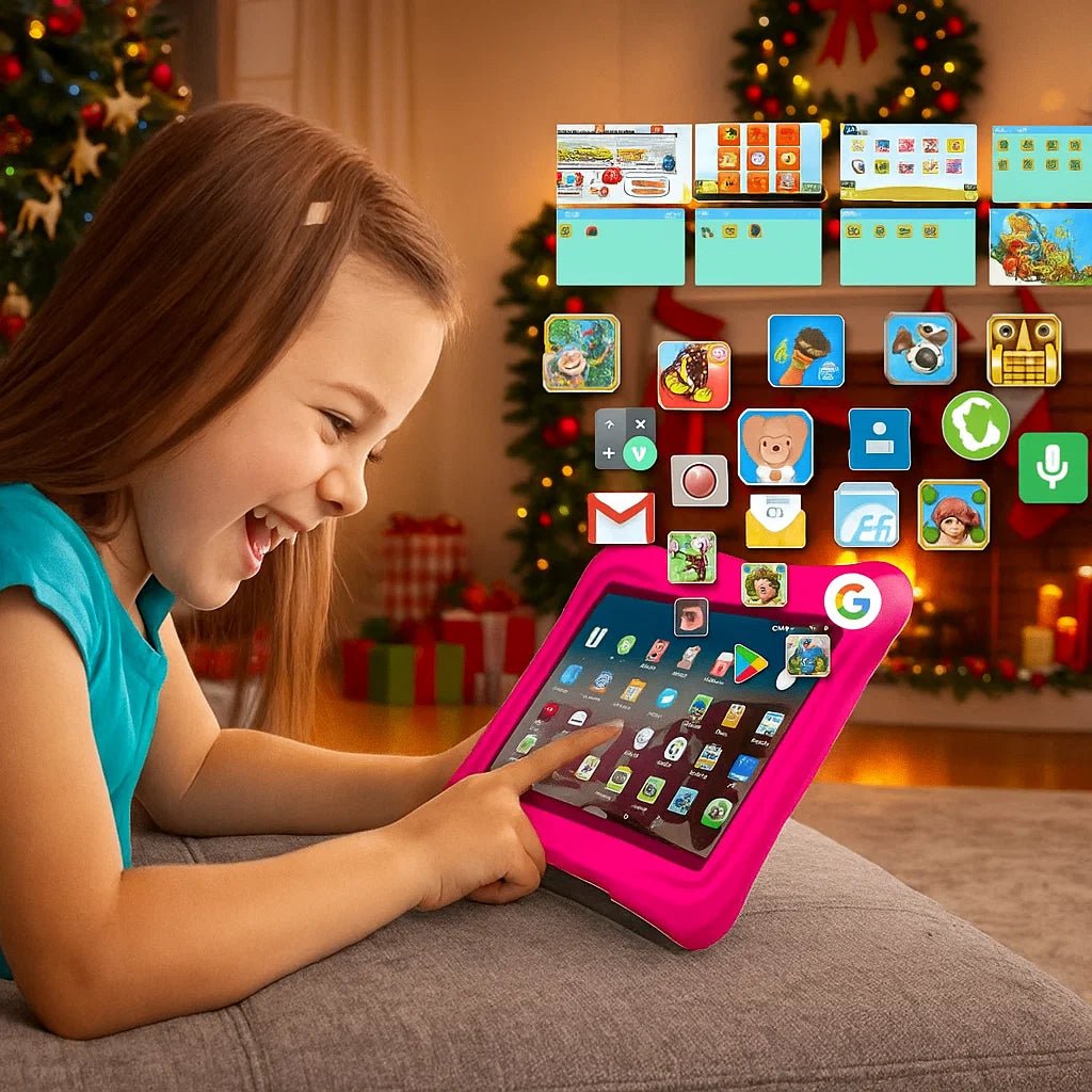 Kids Learning Tablet with 7 Inch Display, Two Cameras and 32 GB Storage, view 1