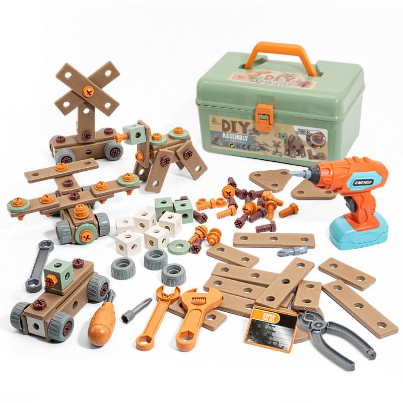 Kids Pretend Play Tool Set for Ages 3 and Up in ABS Plastic, Multiple Sizes, view 7