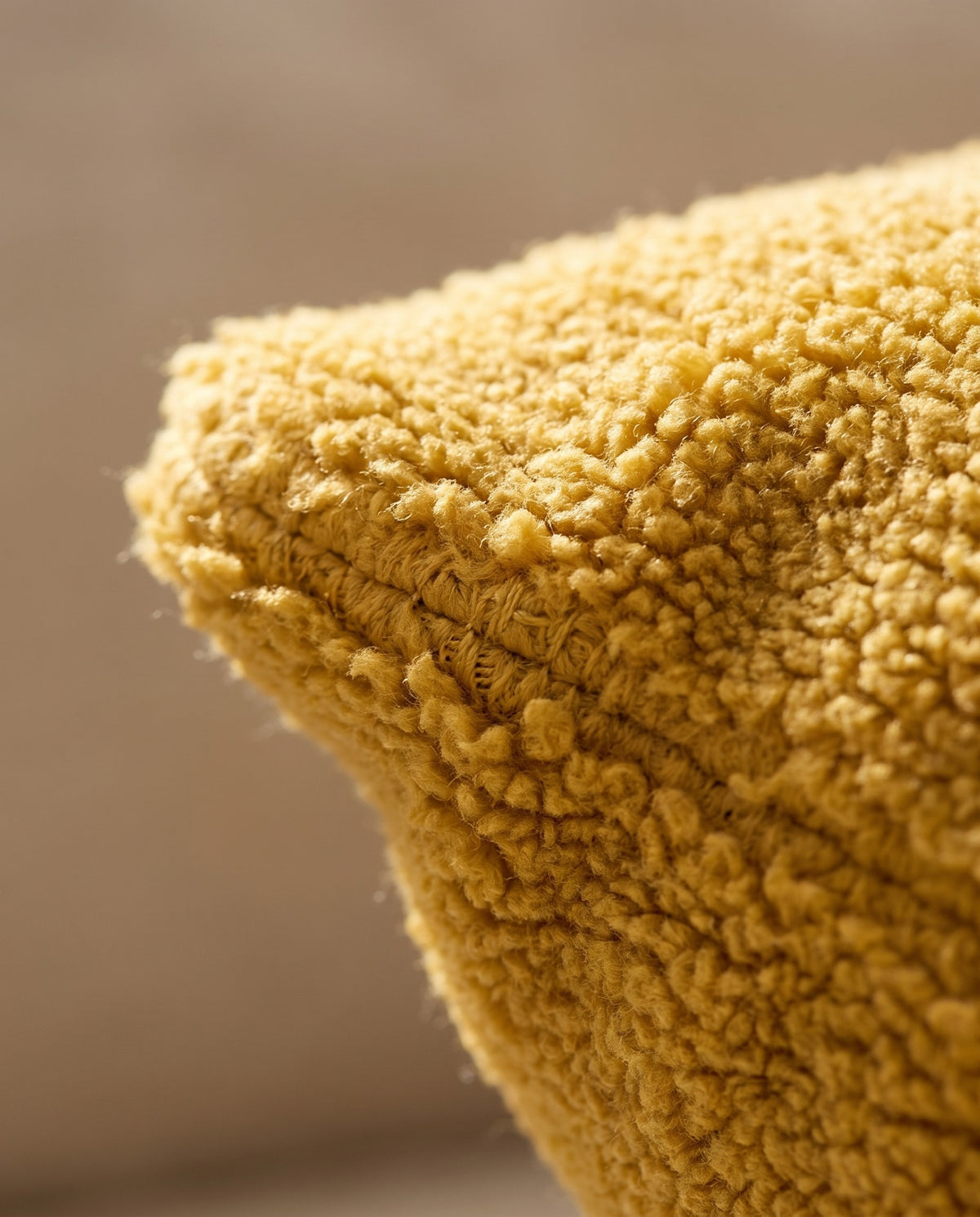 Knotted Fleece Orb Sofa Pillow | Hidden Zipper, 11in
