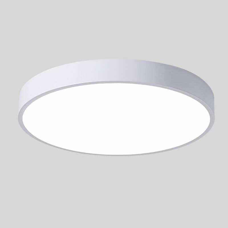 LED Ceiling Light in Metal, Acrylic and Wood, 9 and 11.8 Inch Diameter, view 12
