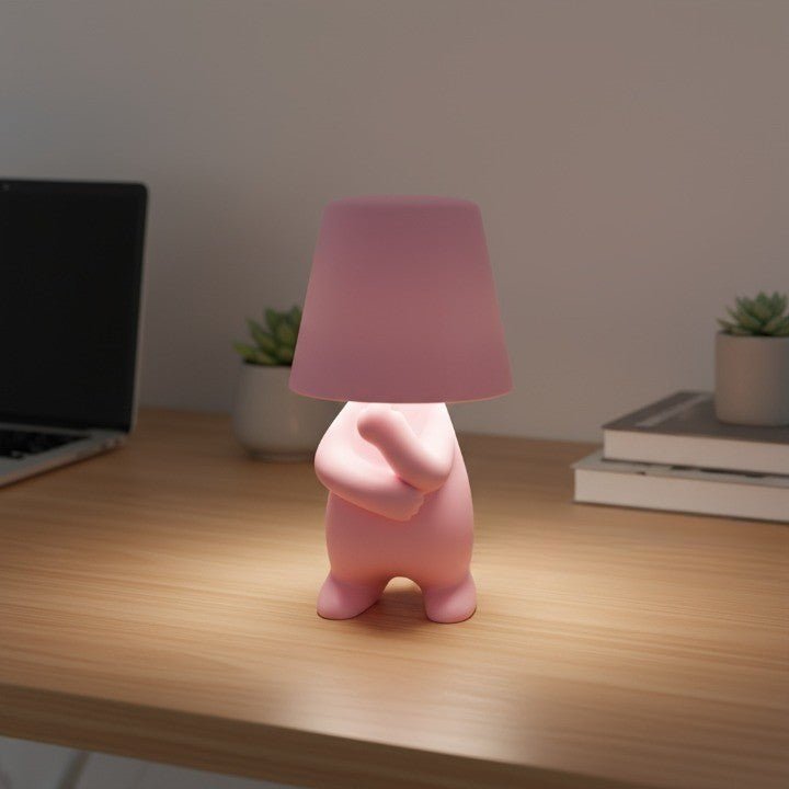 LED Figure Lamp in ABS, 11.8 Inch, with Rechargeable Battery, view 2