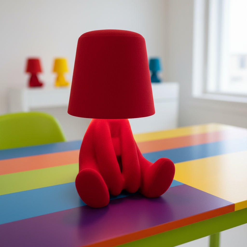 LED Figure Lamp in ABS, 11.8 Inch, with Rechargeable Battery, view 4