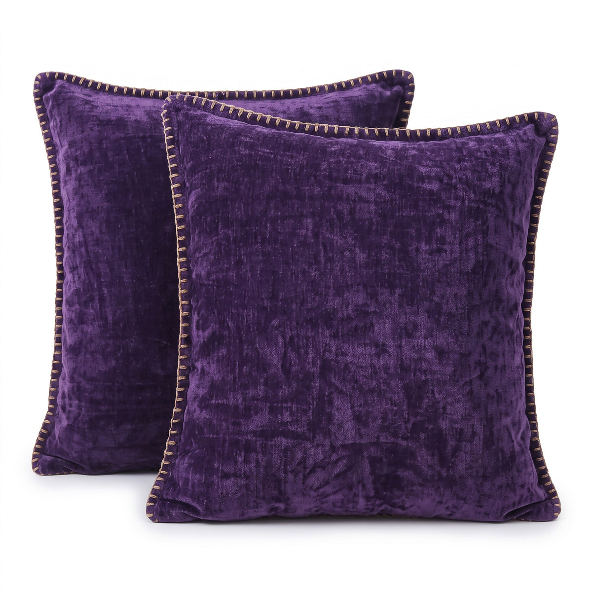 Stitched Edge Chenille Cushion Cover | Set of 2, 12-26in
