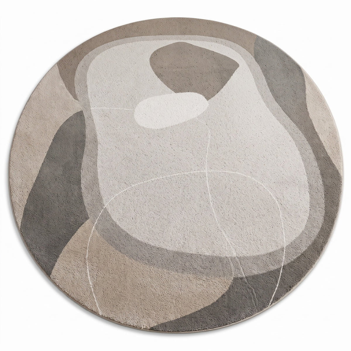 Nordic Style Area Rug | Soft Fluffy Pile, 31-118in