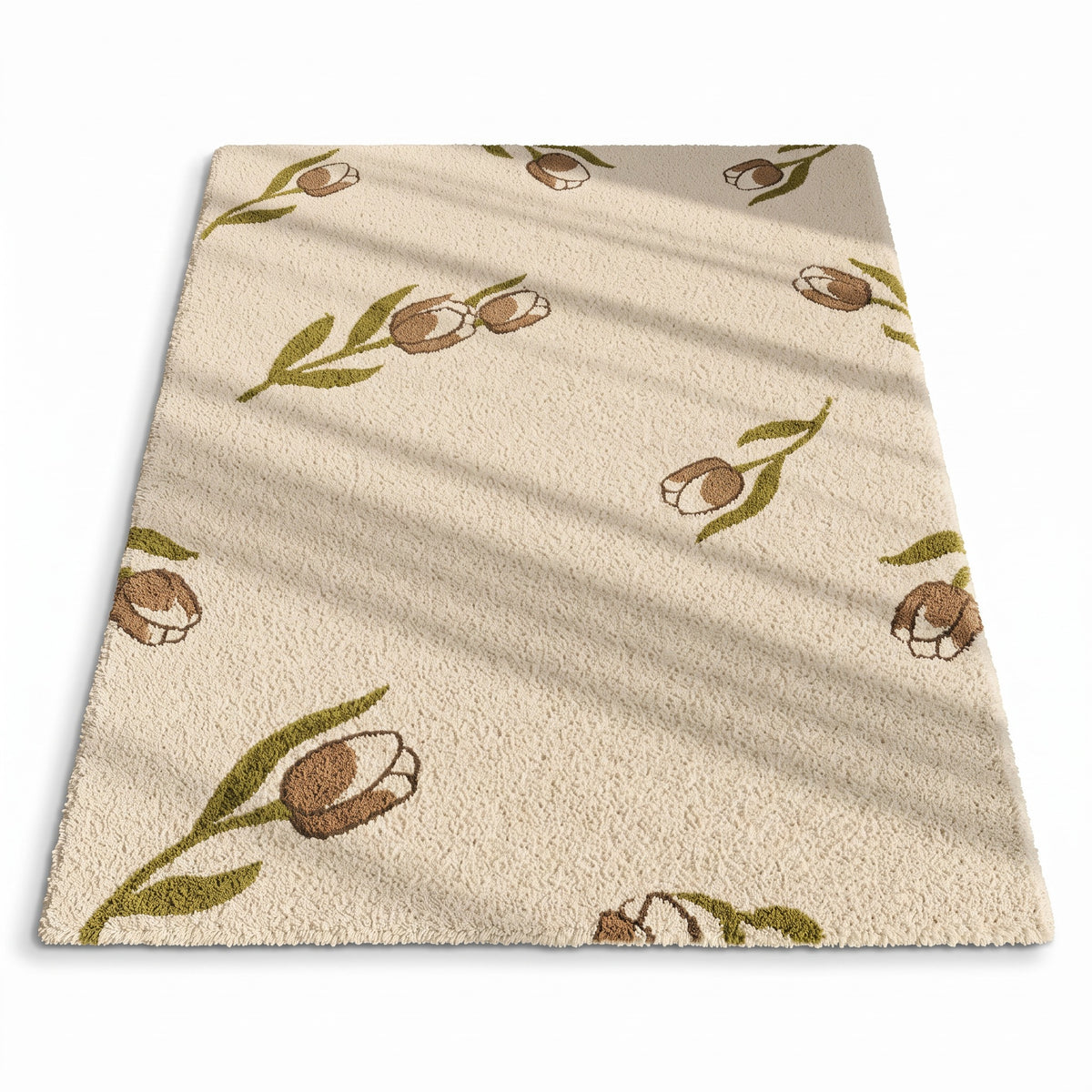 Nordic Style Area Rug | Soft Fluffy Pile, 31-118in