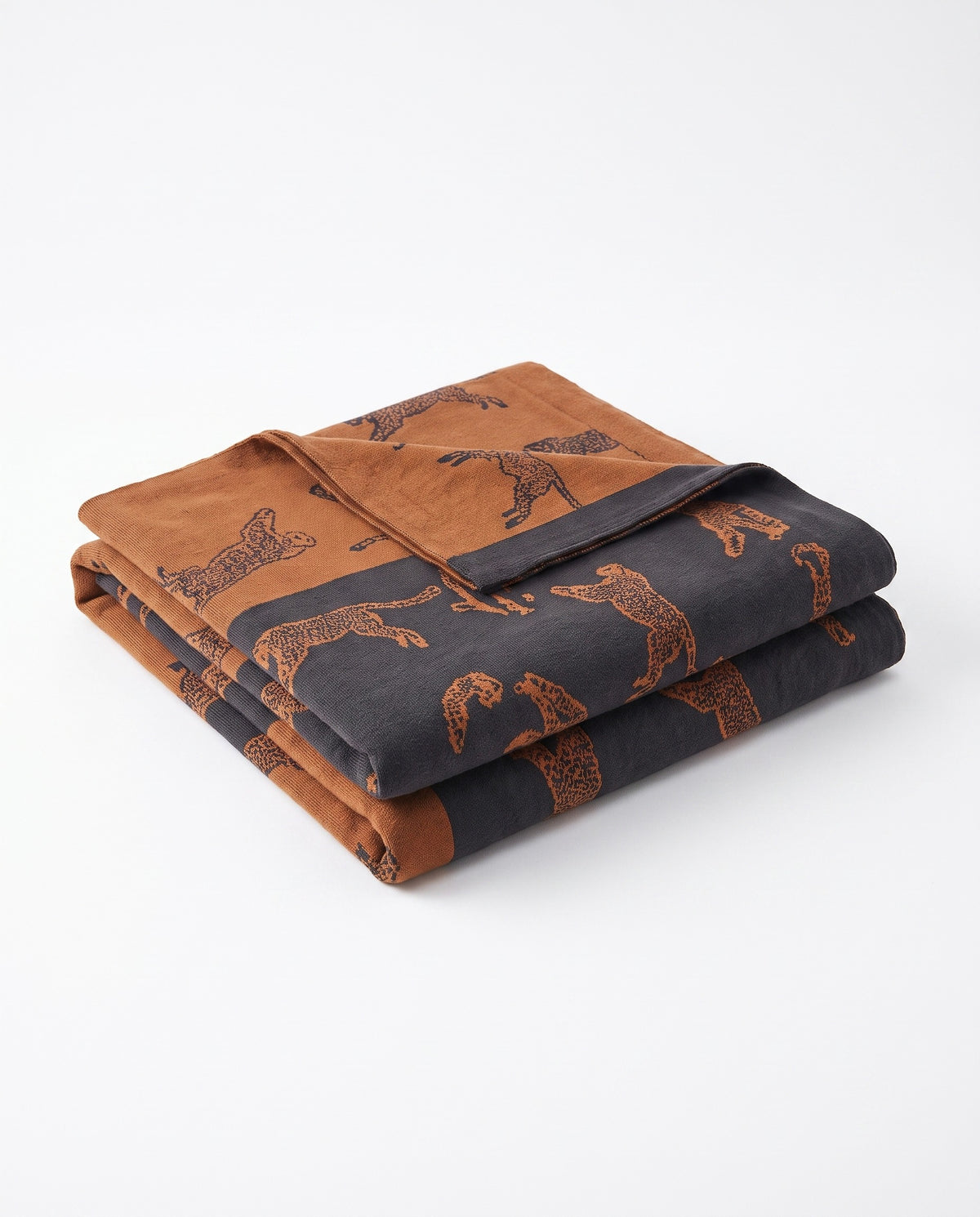 Luxurious Cheetah Print Throw Blanket | Soft Warm Handfeel, 51-71in