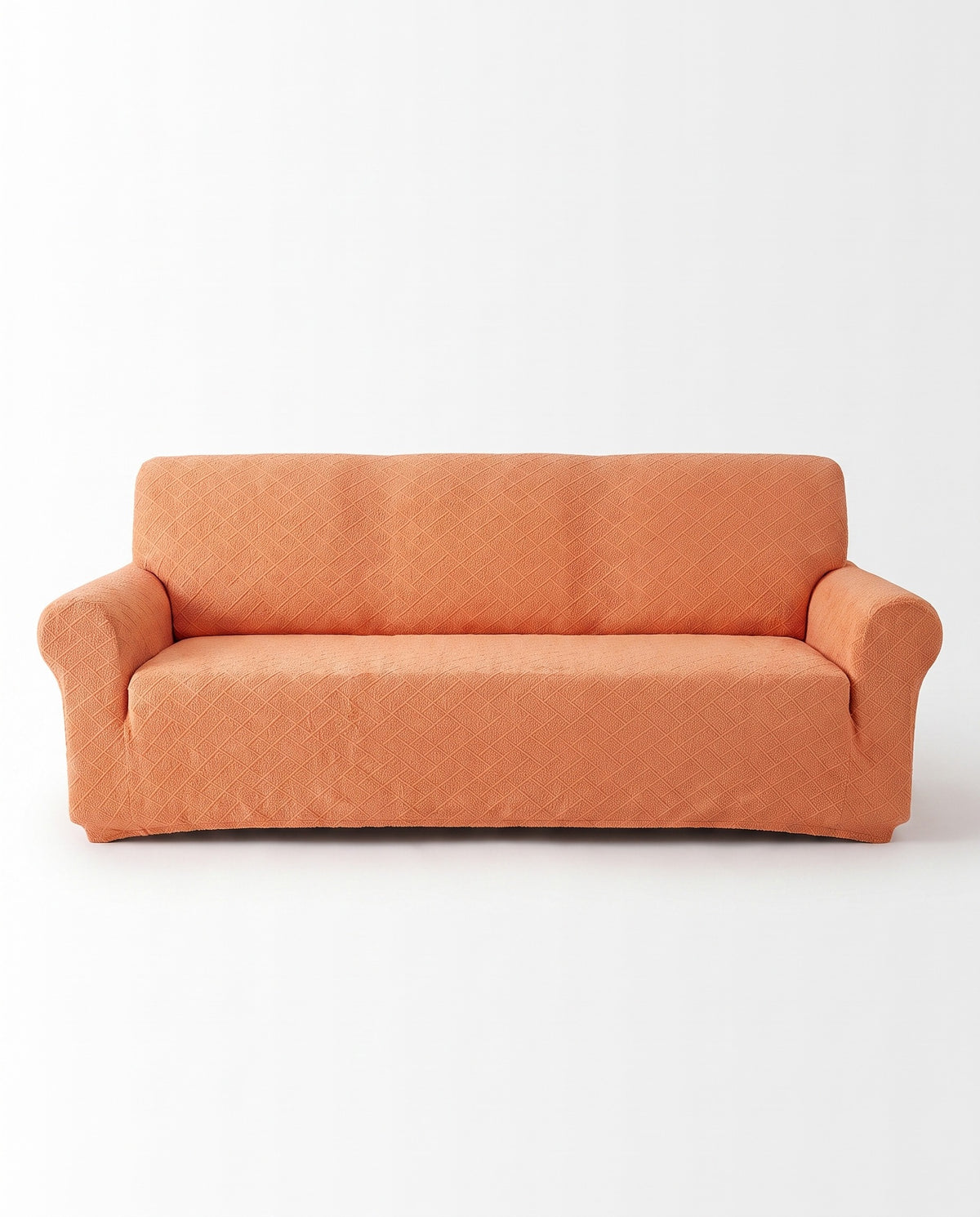 Luxury Diamond Knit Stretch Sofa Cover- Anti-Scratch, Full-Cover | Spill Resistant
