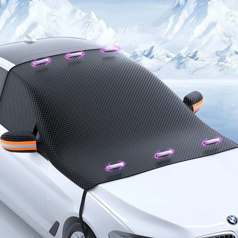 Magnetic Windshield Cover in Oxford Fabric, 101.6 x 44.9 in, view 2