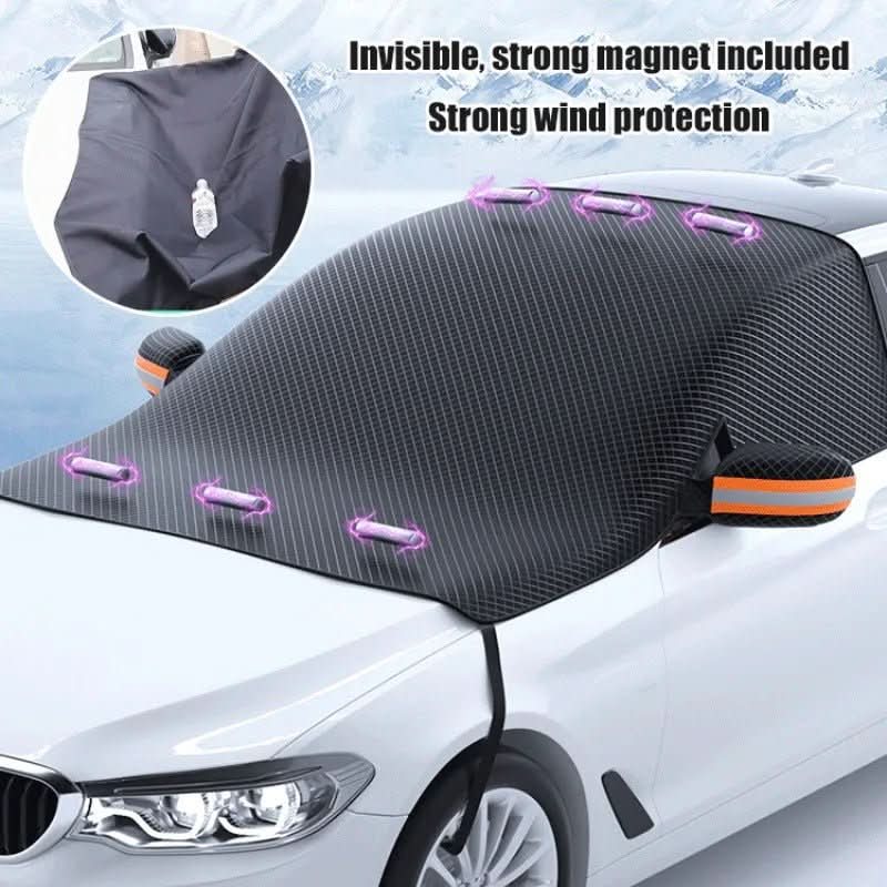 Magnetic Windshield Cover in Oxford Fabric, 101.6 x 44.9 in, view 6
