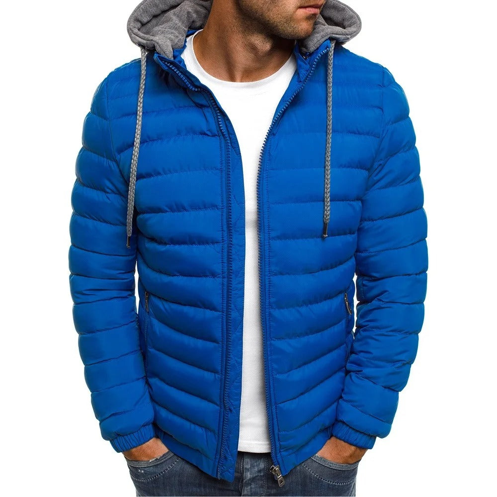 Men's Sporty Waterproof Transitional Jacket in Seven Colors, view 5