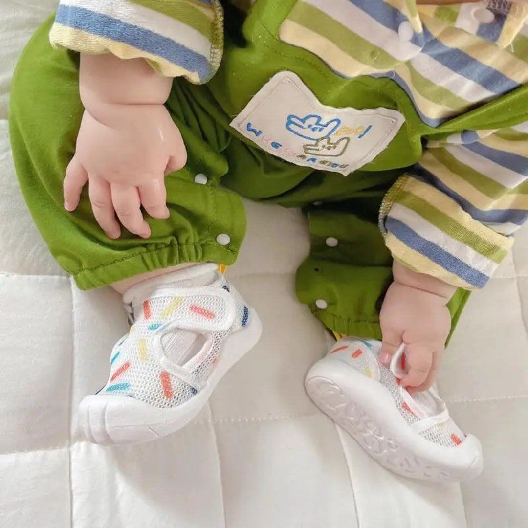 Mesh Baby Sandals with Closed Toe Cap, Sizes EU 14 to 21, view 5