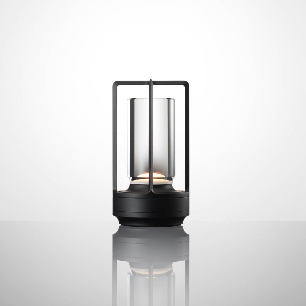 Metal Lantern Table Lamp