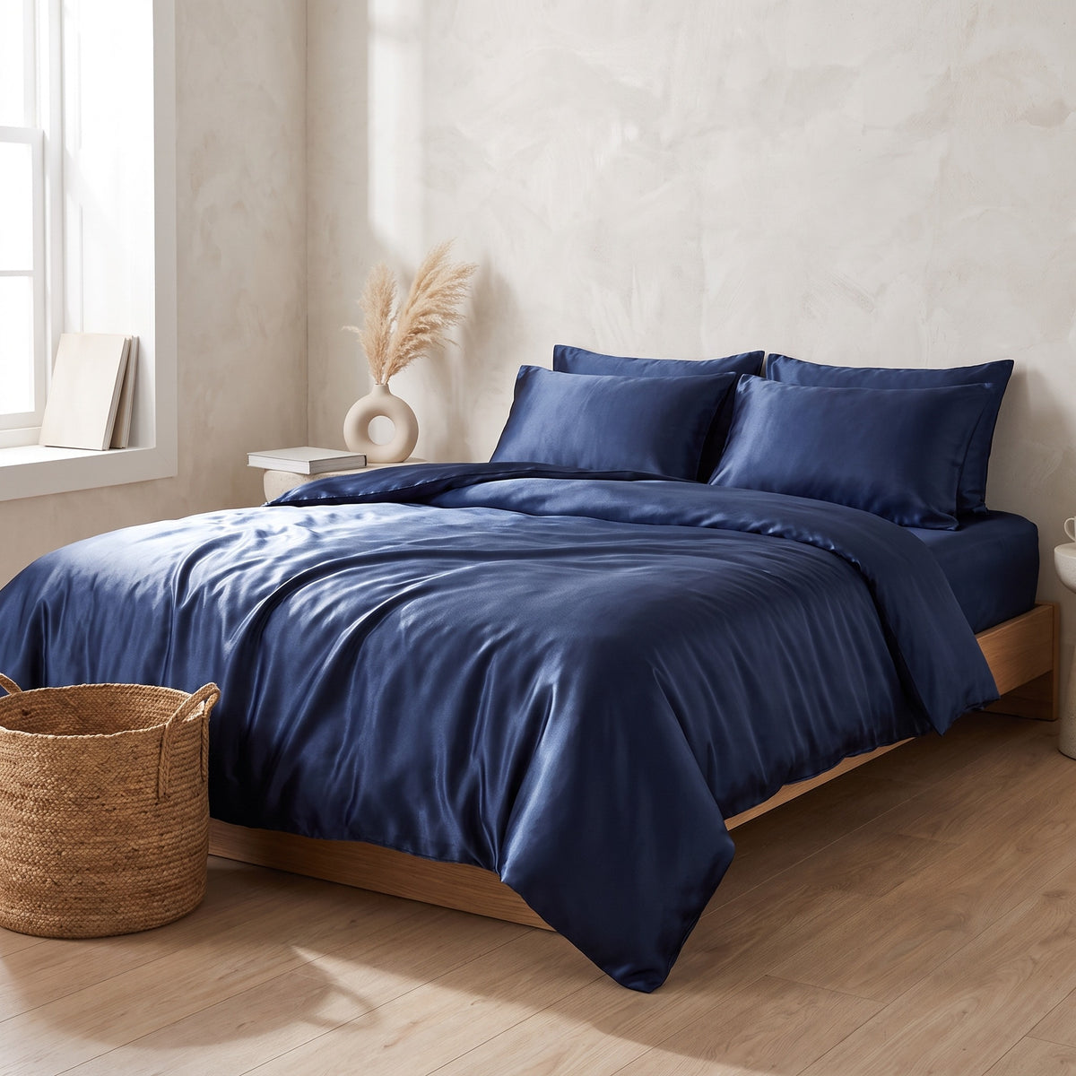 Silk Duvet Cover Set | 100% Silk, 59-94in