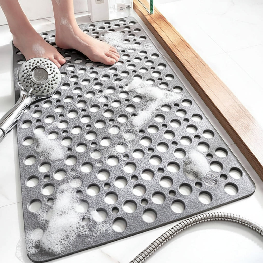 Non Slip Shower Mat with Suction Cups in Three Sizes, Washable, view 4