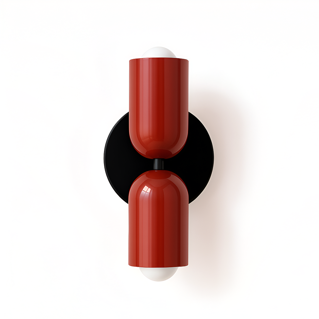 Two-Tone Metal Wall Light