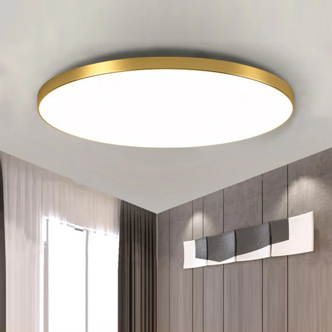 Ultra-Slim Round LED Flush Mount Ceiling Light
