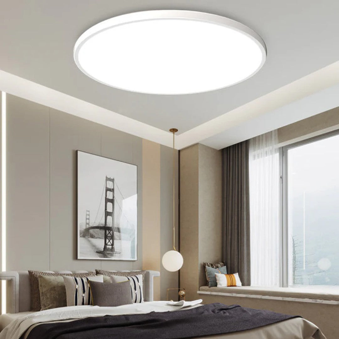 Ultra-Slim Round LED Flush Mount Ceiling Light