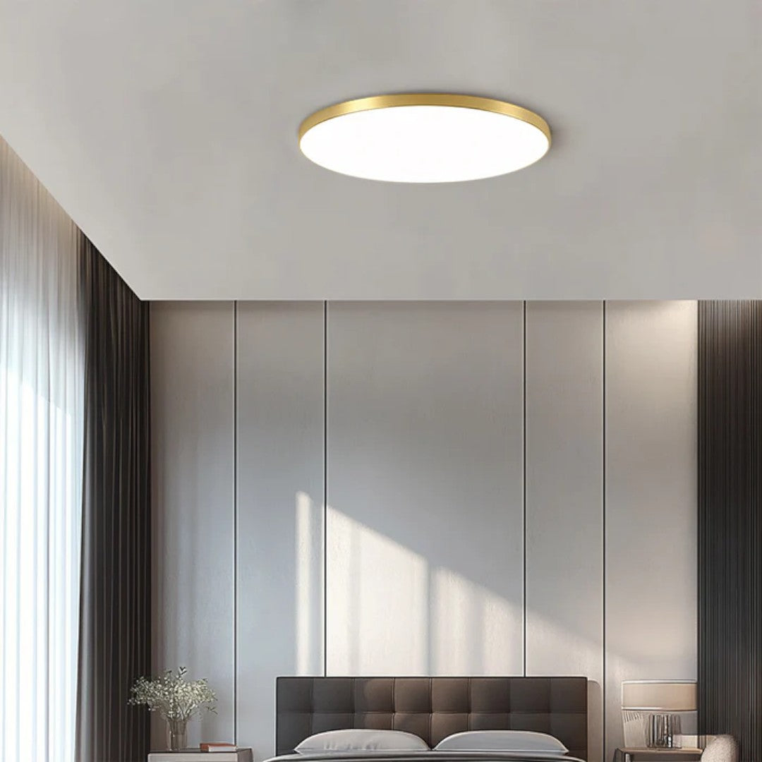 Ultra-Slim Round LED Flush Mount Ceiling Light