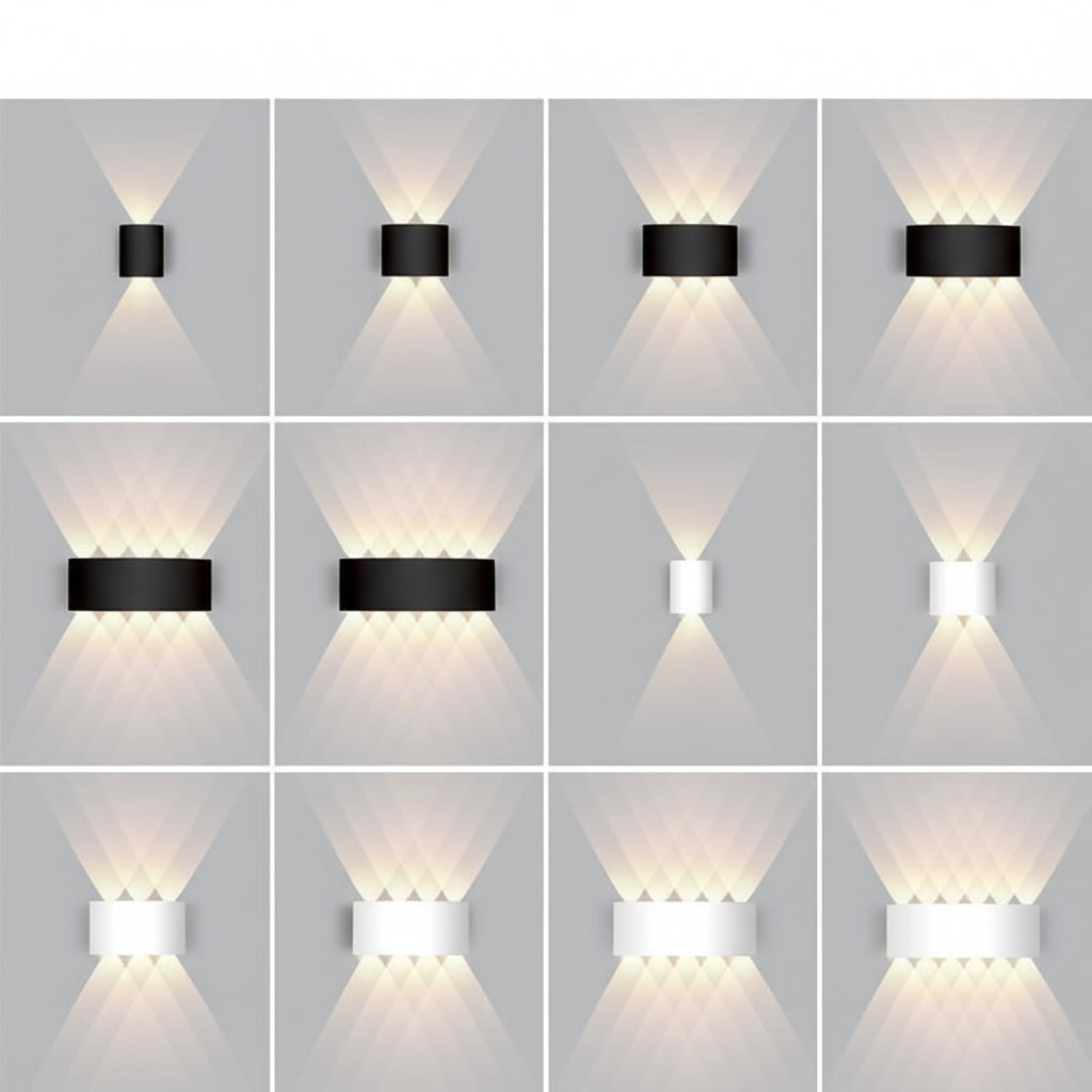 Outdoor LED Wall Light in Aluminum, 2 to 8 W, Waterproof, view 2