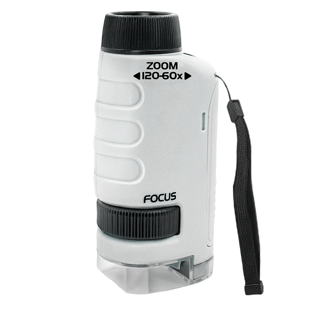 Pocket Microscope with 60x to 120x Magnification in Shatterproof ABS, view 12