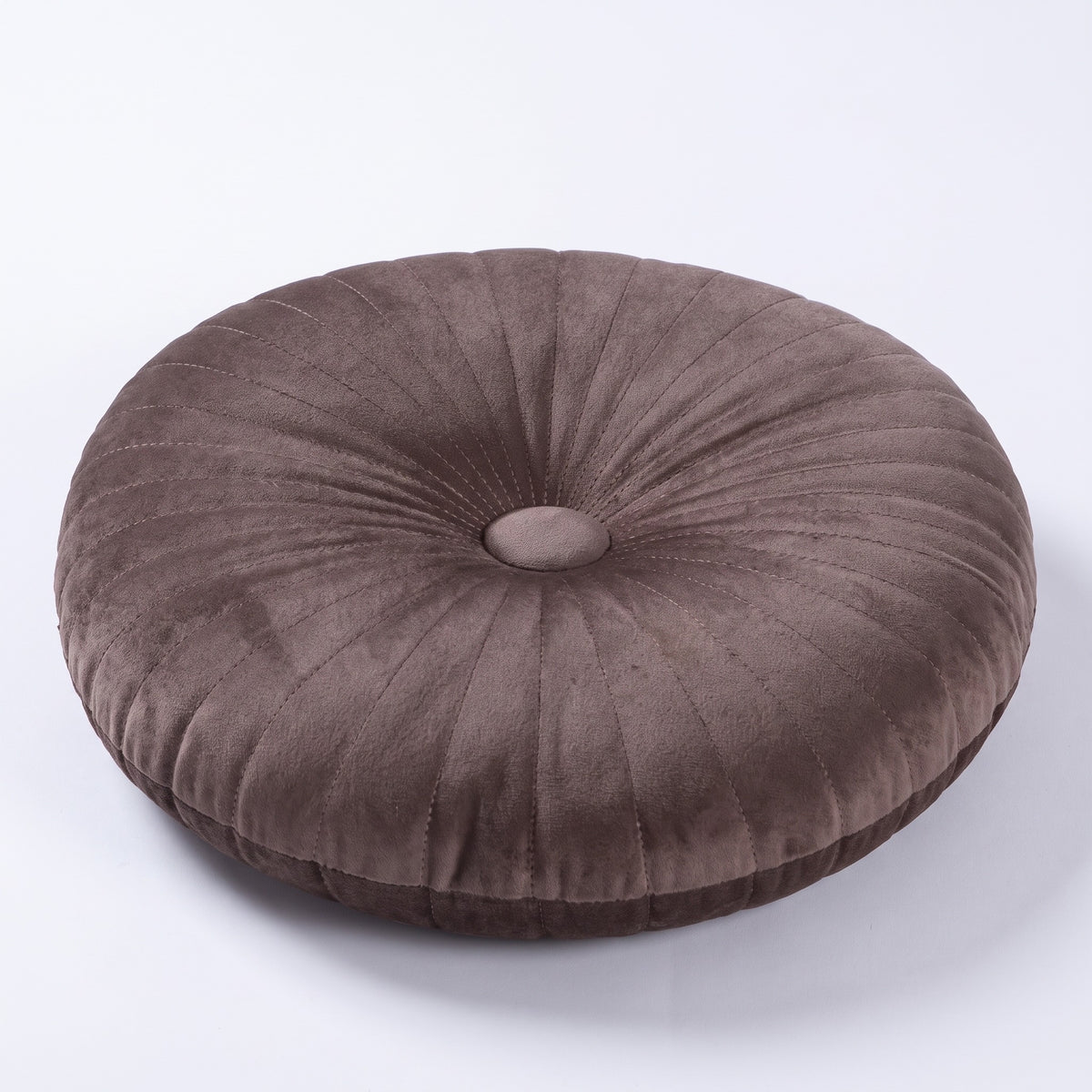 Round Accent Cushion | Tufted Center, 10 Colors